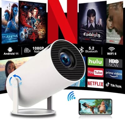 HY300 Smart Android Projector (WiFi + Bluetooth)_img_0