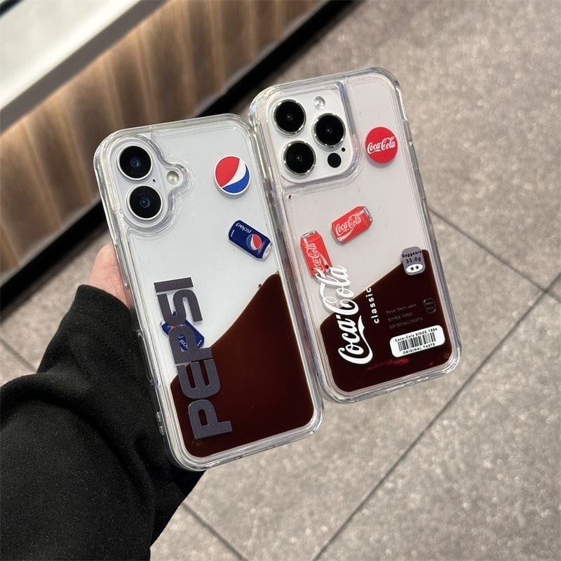liquid iPhone case | Coca-cola | Pepsi - iPhone only | pre order