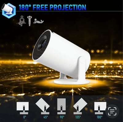 HY300 Smart Android Projector (WiFi + Bluetooth)_img_4