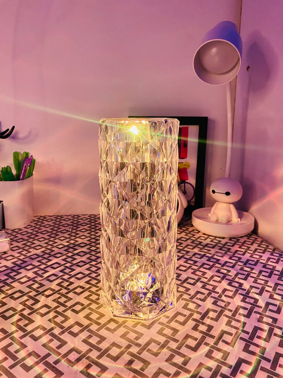 Rose Dimond Lamp