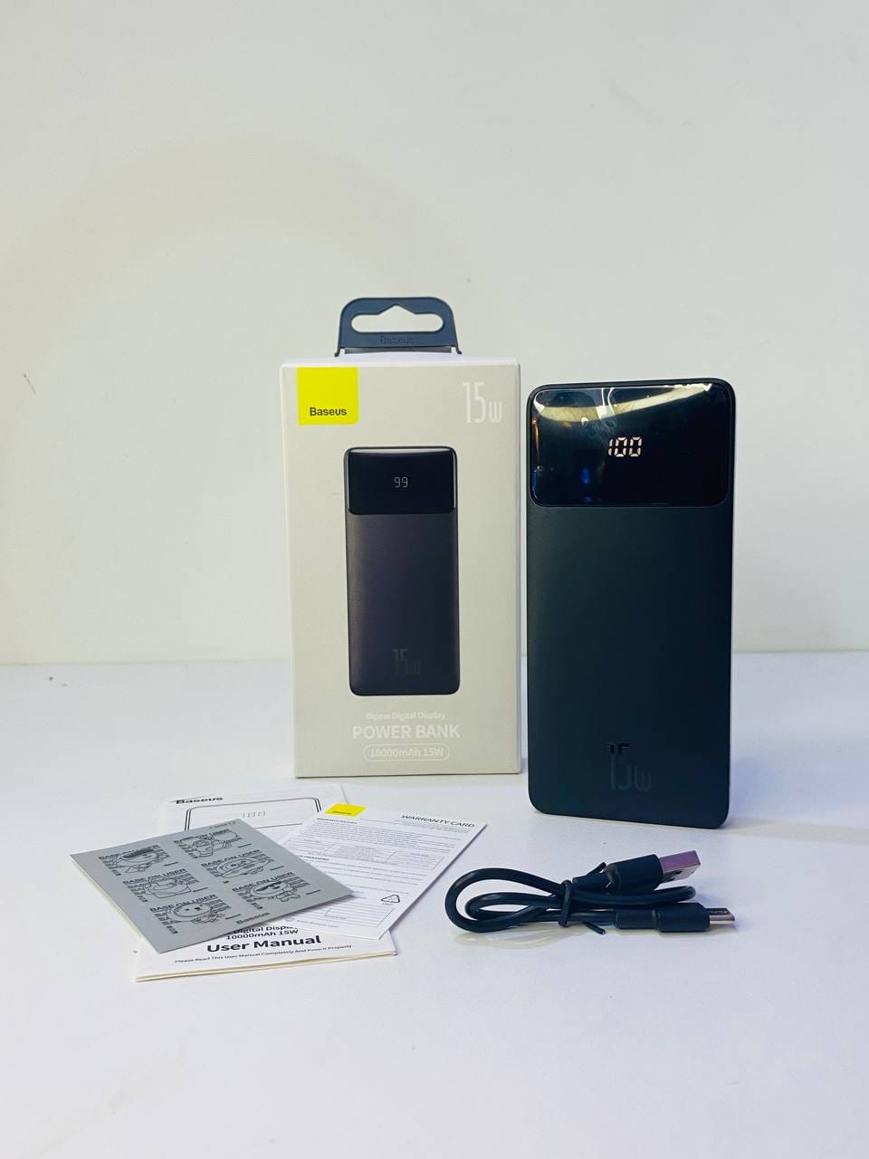 Baseus Power Bank🔋 10000maH 15W